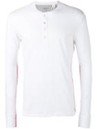 Paul Smith - Classic Henley Long Sleeve Top - Men - Cotton - L, White, Cotton