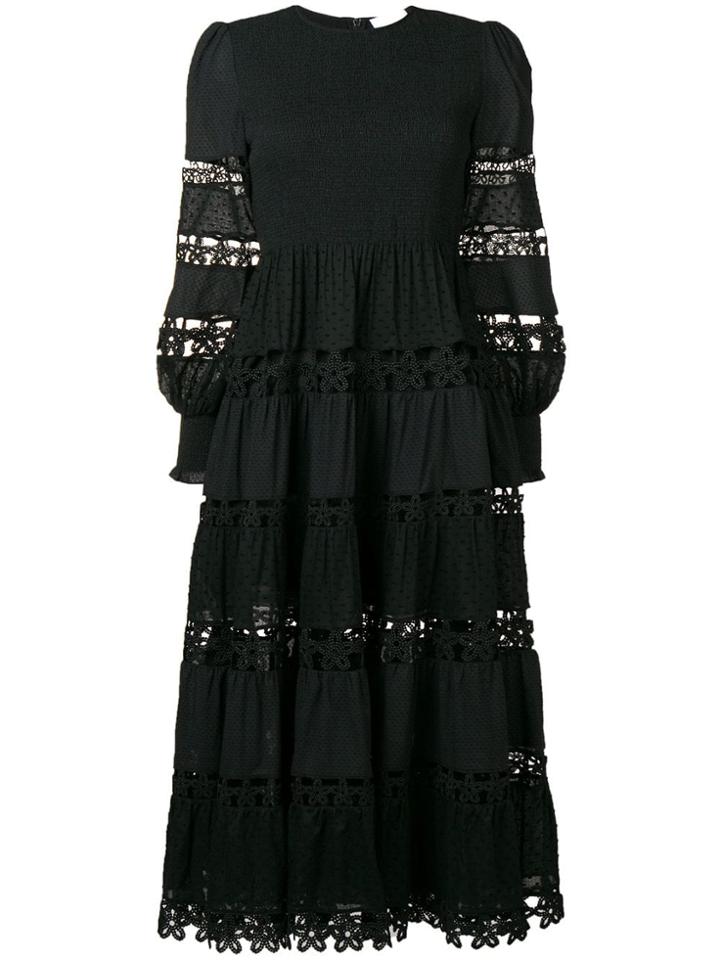 Zimmermann Primrose Long Dress - Black