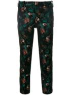 Zadig & Voltaire Jungle And Guitar Print Cropped Trousers -