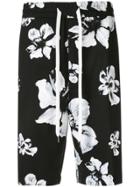 Neil Barrett Anemone Print Shorts - Black