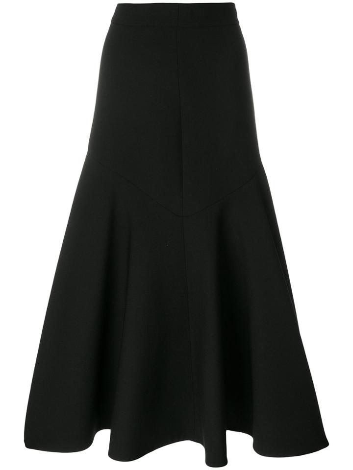 Temperley London Mercury Midi Skirt - Black