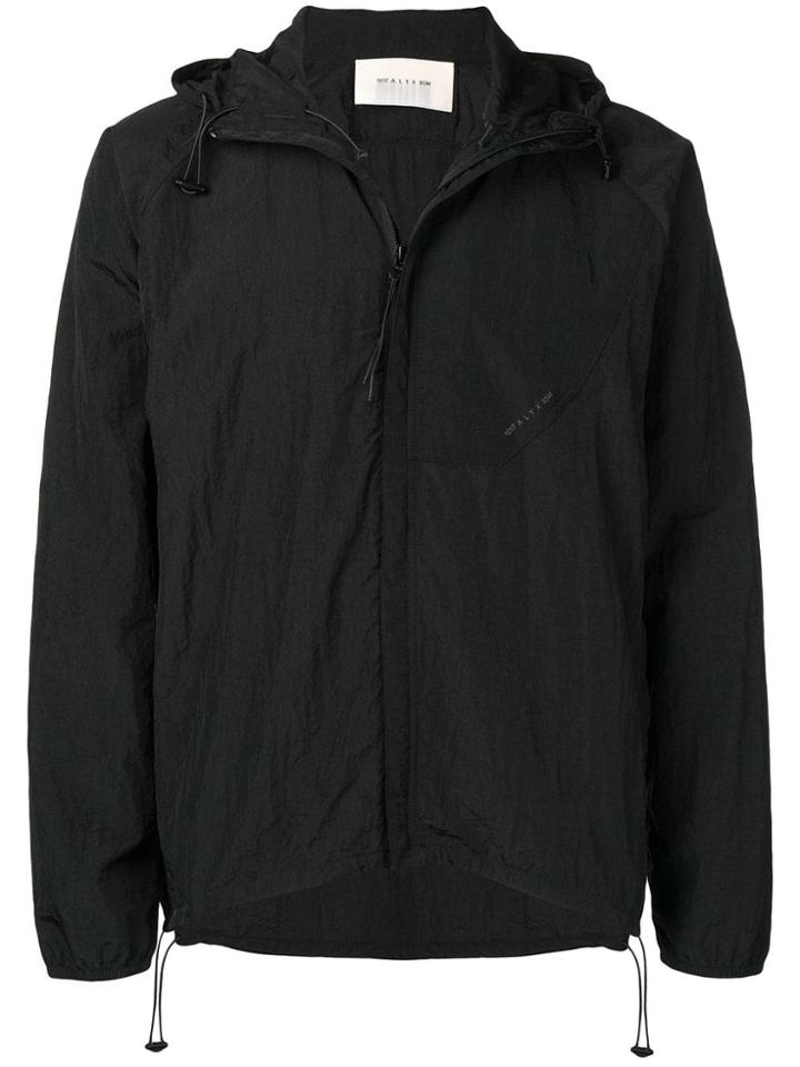 1017 Alyx 9sm Hooded Lightweight Jacket - Black