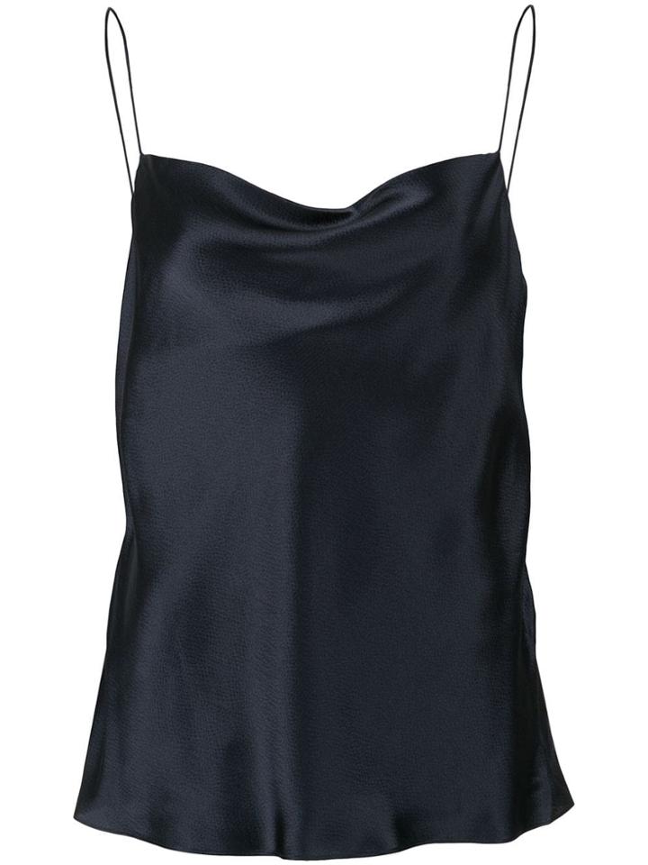 Aje Silk Blouse - Blue