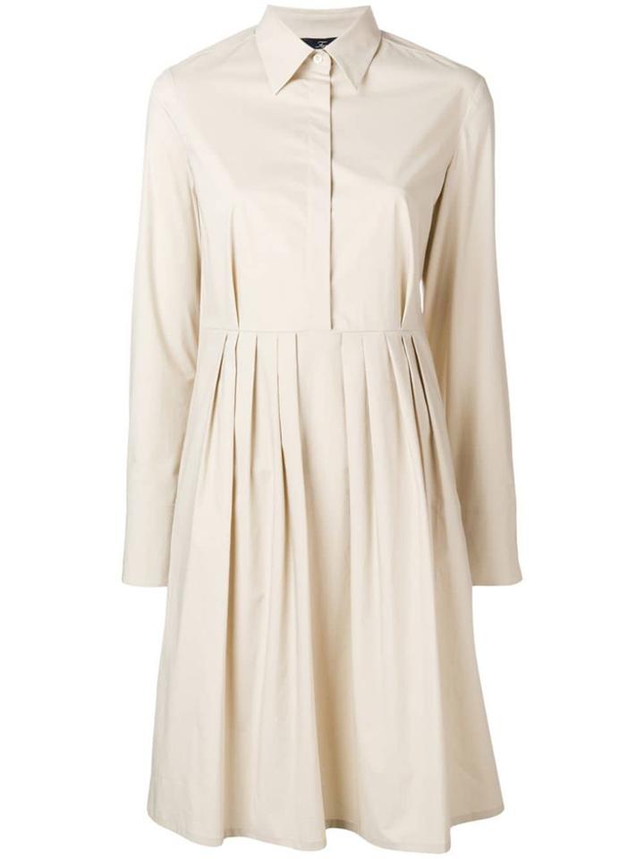Fay Babydoll Short Dress - Neutrals