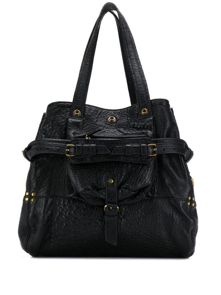 Jérôme Dreyfuss Buckle Detail Tote - Black