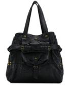 Jérôme Dreyfuss Buckle Detail Tote - Black
