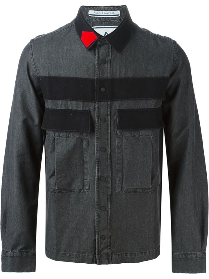 Andrea Pompilio Applique Detail Shirt