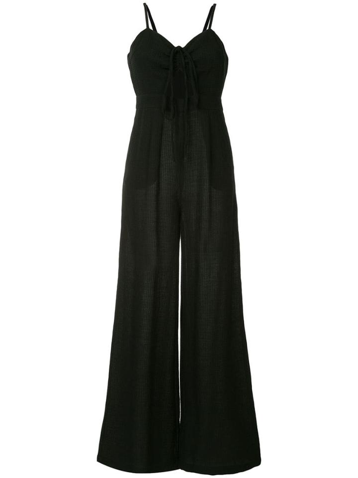 Suboo Cut-out Detail Jumpsuit - Black