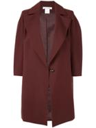 Bianca Spender Suiting Madrid Coat - Red