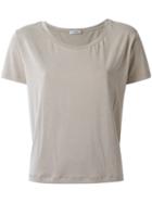 Egrey Short Sleeves T-shirt, Women's, Size: 40, Grey, Polyester/spandex/elastane/viscose