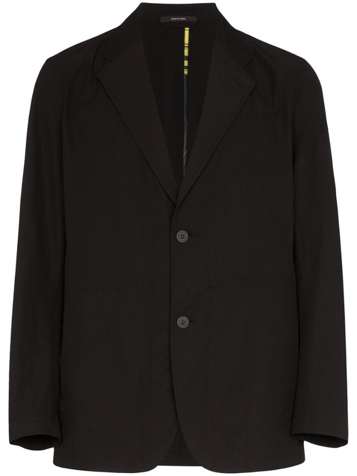 Issey Miyake Oversized Casual Blazer Jacket - Black