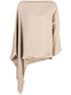 Dusan Asymmetric Knit Sweater - Brown