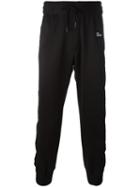 Off-white Drawstring Track Pants, Size: Small, Black, Cotton/polyester/spandex/elastane