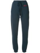 Re/done Drawstring Track Pants - Blue