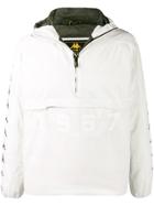 Kappa Half-zip Hooded Jacket - White