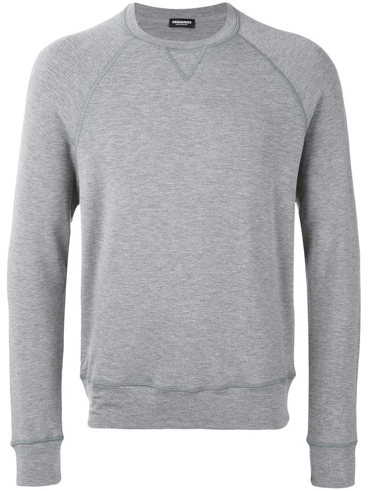 Dsquared2 Underwear - Classic Sweatshirt - Men - Viscose/spandex/elastane - L, Grey, Viscose/spandex/elastane