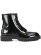 Saint Laurent Liverpool Combat Boots - Black