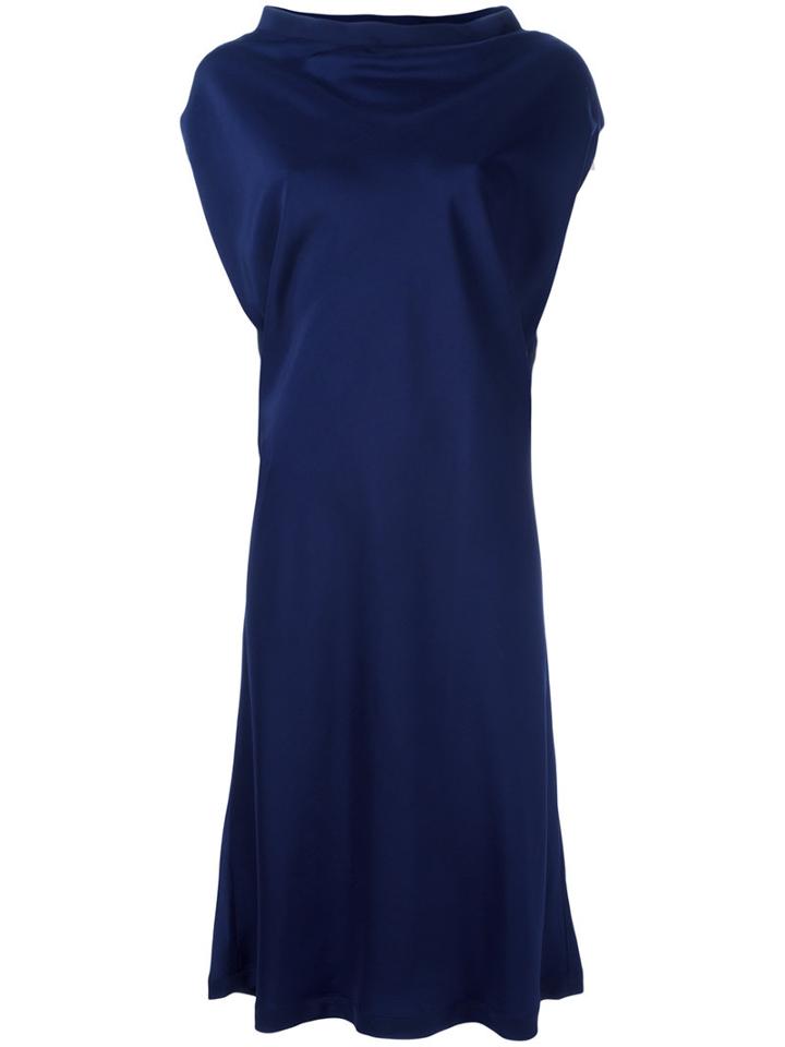 Rossella Jardini Midi Dress, Women's, Size: 46, Blue, Viscose/silk/spandex/elastane