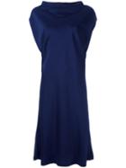 Rossella Jardini Midi Dress, Women's, Size: 46, Blue, Viscose/silk/spandex/elastane