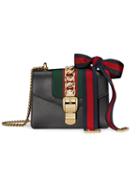 Gucci - Mini Sylvie Tote Bag - Women - Leather/nylon/metal/microfibre - One Size, Women's, Black, Leather/nylon/metal/microfibre