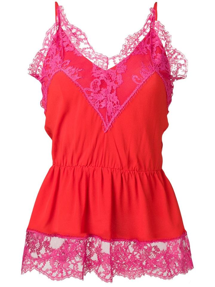 Msgm Knee-length Slip Dress - Red
