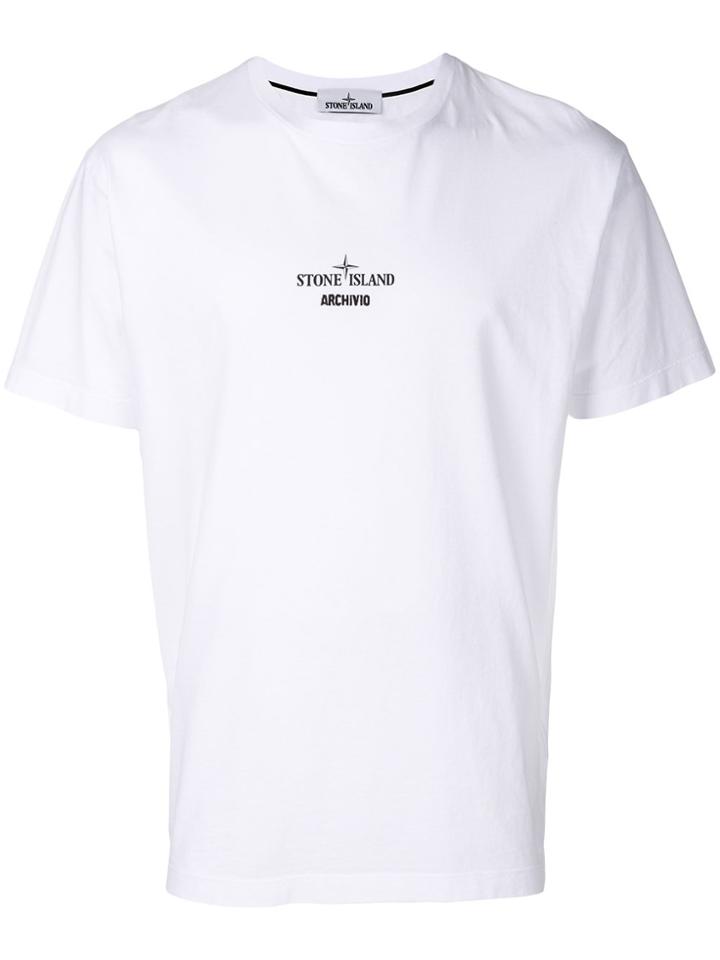 Stone Island Archivo Project Raso Gommato T-shirt - White