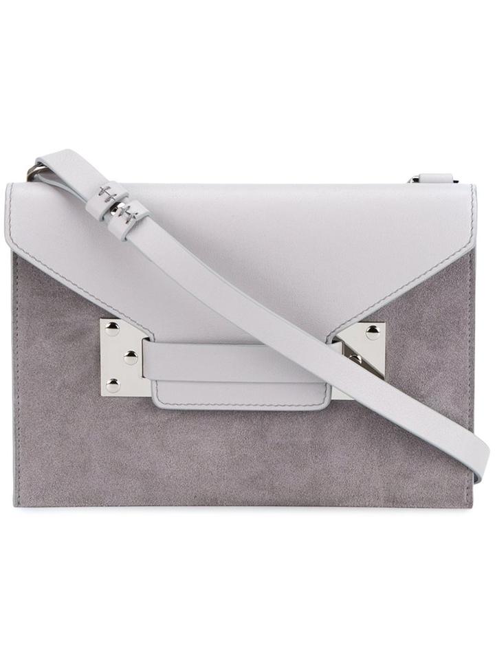 Sophie Hulme 'milner' Crossbody Bag, Women's, Grey