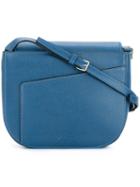 Valextra Hobo Crossbody Bag, Women's, Blue