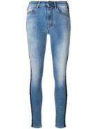 Marcelo Burlon County Of Milan Vintage Wash Skinny Jeans - Blue