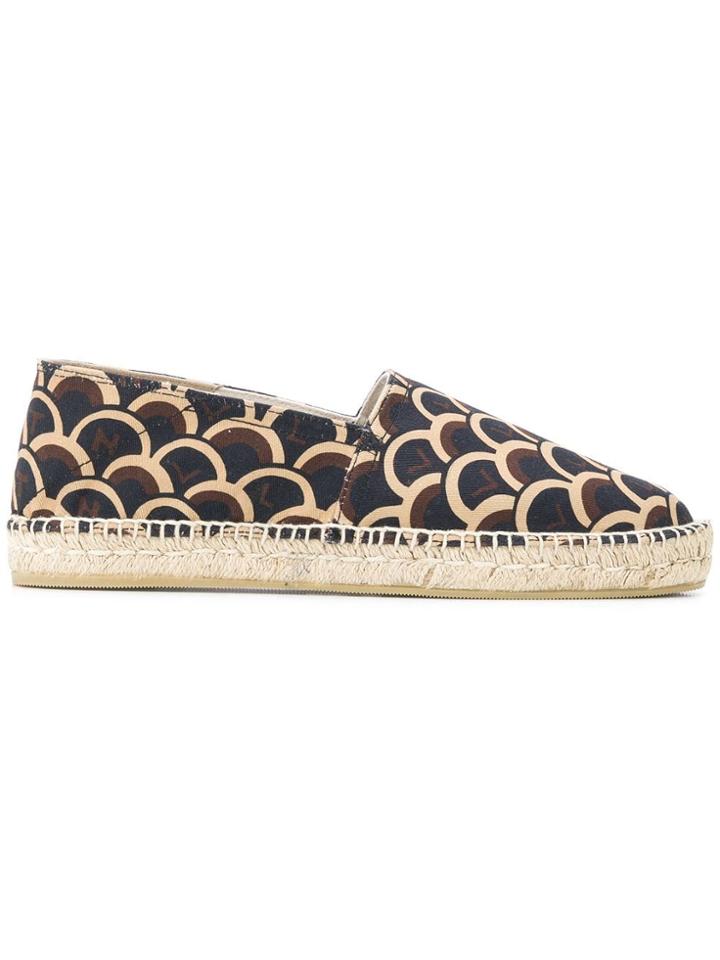 Valentino Valentino Garavani Scale Logo Espadirlles - Brown