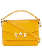 Paula Cademartori Twi Twi Shoulder Bag, Women's, Yellow/orange, Calf Leather