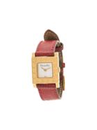 Christian Dior Pre-owned Square Face Quartz Watch - Red