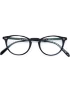 Oliver Peoples 'riley' Glasses, Black, Acetate