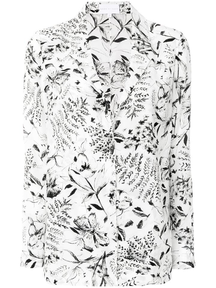 Noon By Noor Candice Lightweight Notch Collar Blazer - White