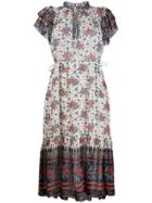 Ulla Johnson Floral Flared Dress