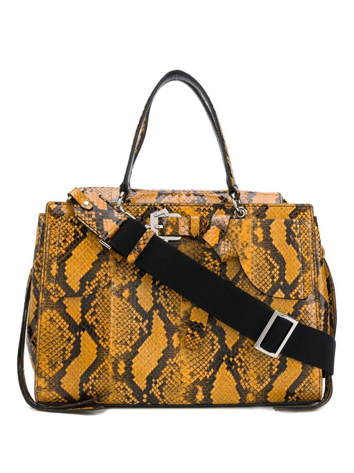 Paula Cademartori Margareth Savage Tote Bag - Yellow