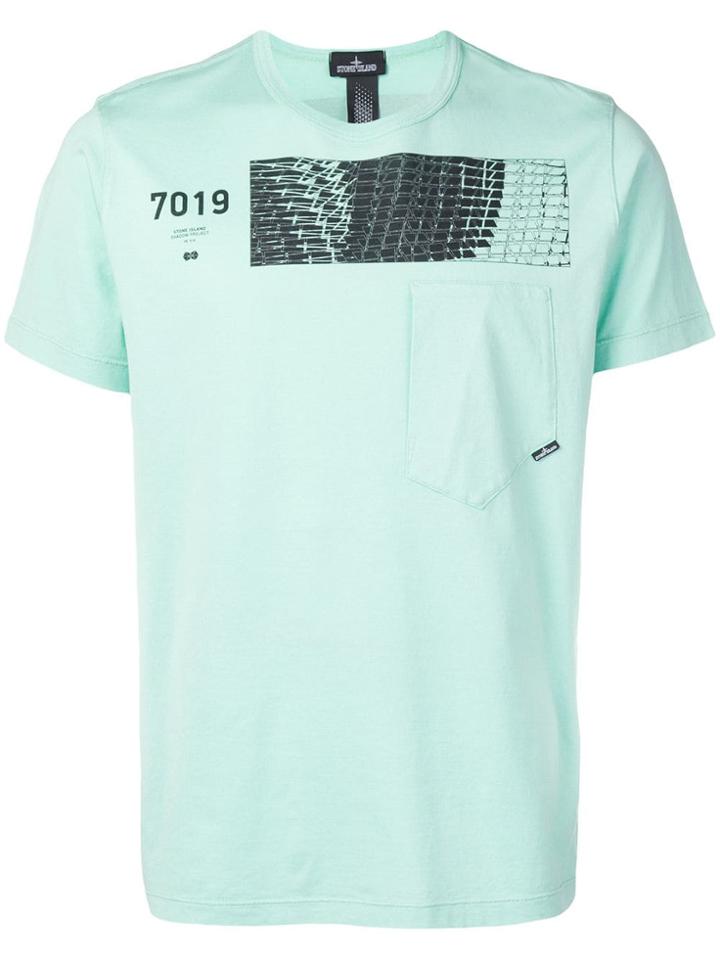 Stone Island Shadow Project Aqua Graphic T-shirt - Green