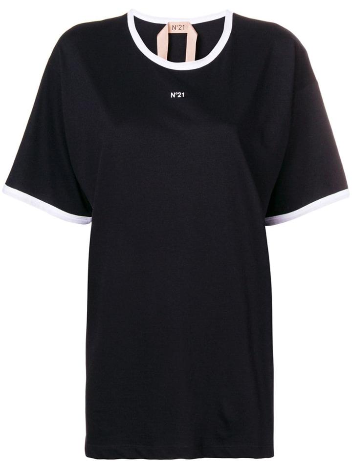 Nº21 Logo Print T-shirt - Black