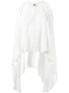 Lost & Found Ria Dunn Hook And Eye Blouse - White
