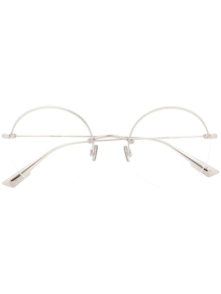 Dior Eyewear Round Frame Glasses - 010