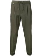 Estnation - Elasticated Cuffs Cropped Trousers - Men - Nylon/polyurethane - M, Grey, Nylon/polyurethane