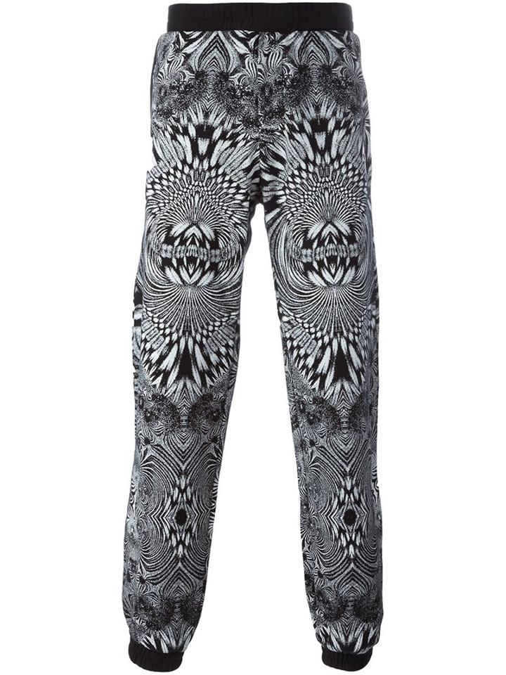 Marcelo Burlon County Of Milan 'fitz Roy' Track Pants, Men's, Size: Xl, Black, Cotton