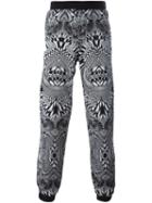 Marcelo Burlon County Of Milan 'fitz Roy' Track Pants, Men's, Size: Xl, Black, Cotton
