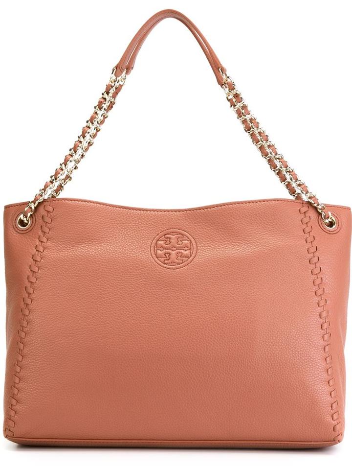 Tory Burch Marion Tote, Women's, Pink/purple, Leather