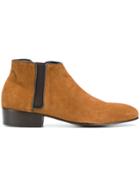 Leqarant Zipped Ankle Boots - Brown