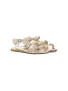 Mi Mi Sol Platino Sandals - Gold