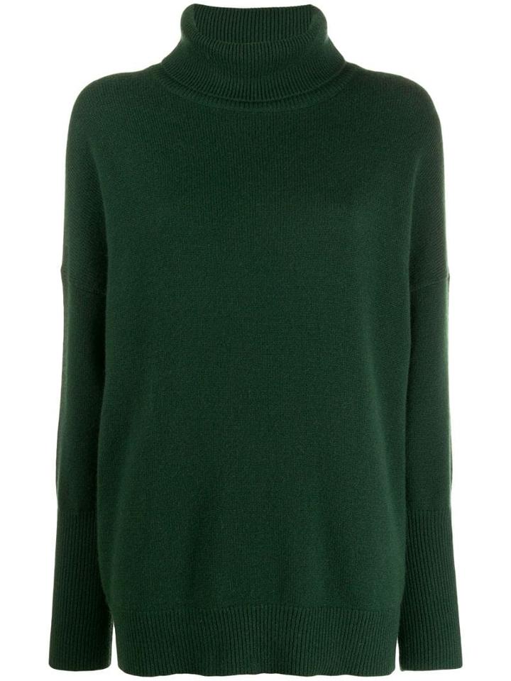 Chinti & Parker Roll Neck Jumper - Green