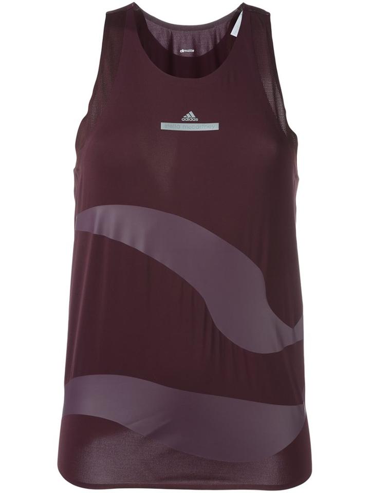 Adidas By Stella Mccartney Fitness Tank Top, Women's, Size: Xs, Pink/purple, Nylon/spandex/elastane