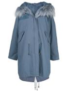 Liska Mid-length Parka - Blue