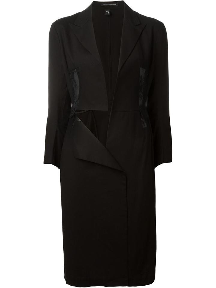 Yohji Yamamoto Vintage Lace Detail Coat